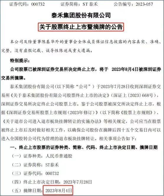 终止上市！泰禾股票被摘牌！福州区域项目怎么办？