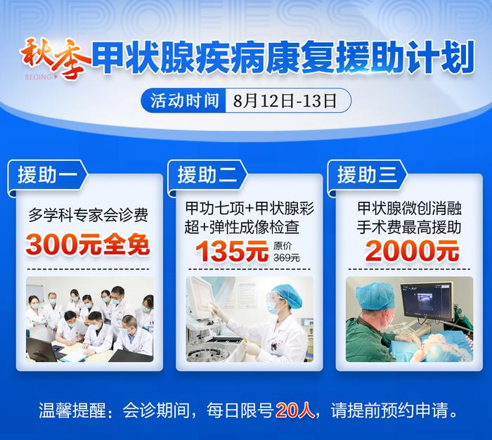 【通知】有甲亢、甲减、甲状腺结节等甲状腺问题的人群一定要看