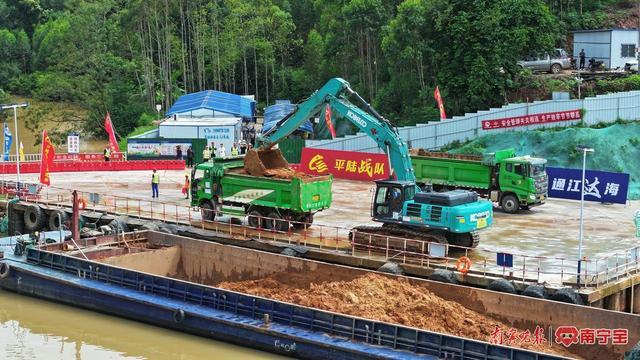 高质量推进平陆运河建设 | 抢抓机遇紧抓落实，平陆运河（南宁段）建设稳步推进