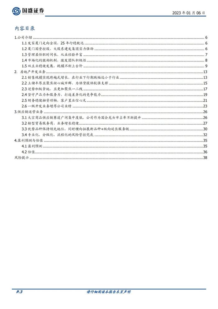 39页PPT深度解读厦门建发地产+供应链模式