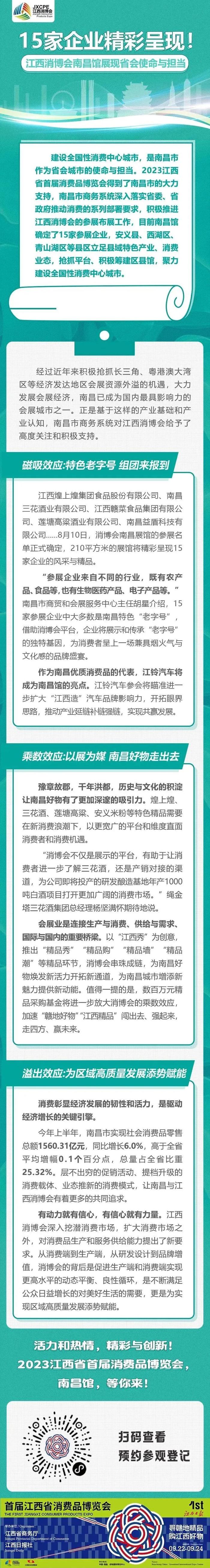 15家企业精彩呈现！江西消博会南昌馆展现省会使命与担当