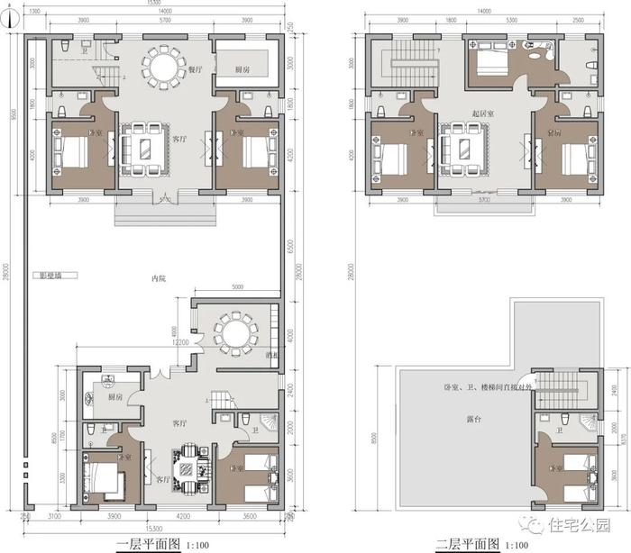 民宿丨12×12米+14×9米经典二合院，自住出租都能满足