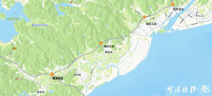 宁波这条全新高速公路，要通车了！从春晓到瞻岐费用只要……