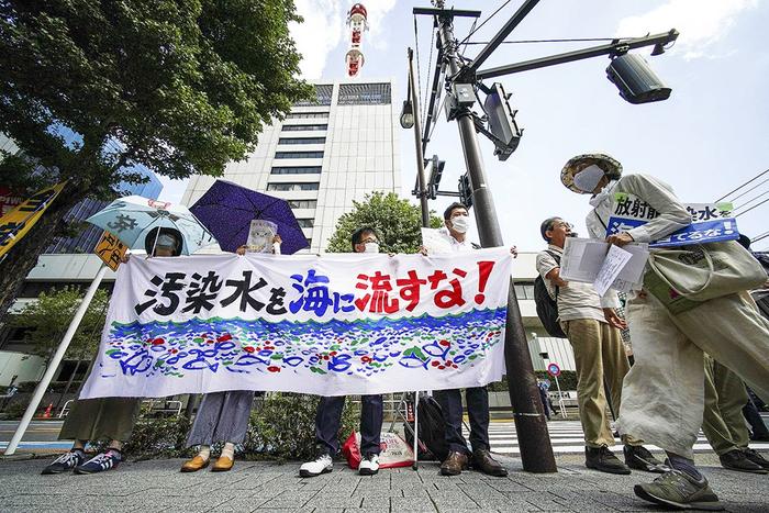 【图集】日本核污染水已进入大海，今日排放量预计为200到210吨