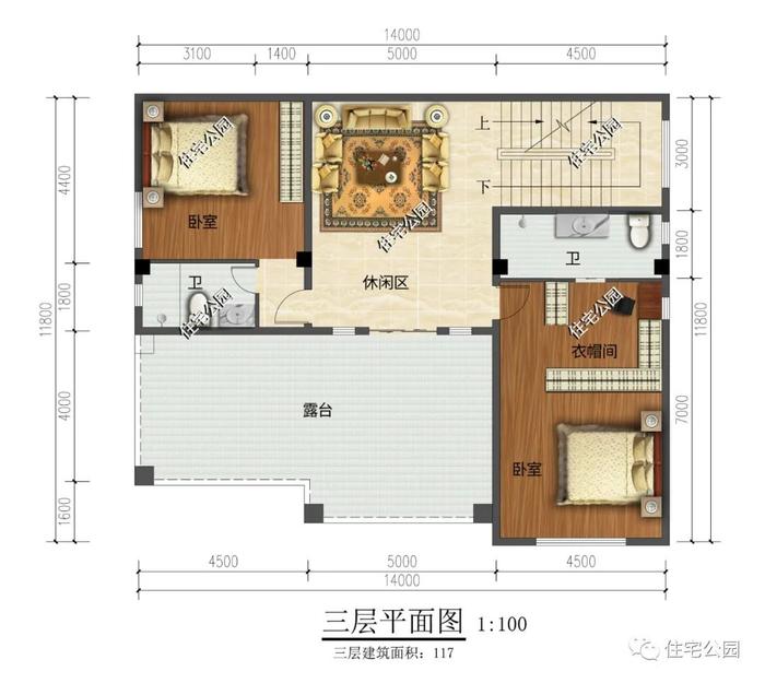 精选图库丨10套带堂屋的农村别墅户型图，外观精美，布局实用