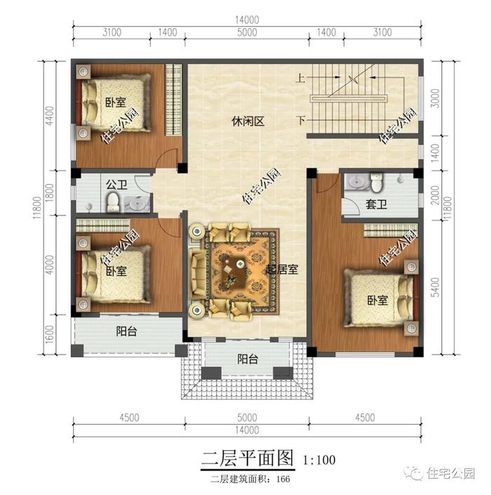 精选图库丨10套带堂屋的农村别墅户型图，外观精美，布局实用