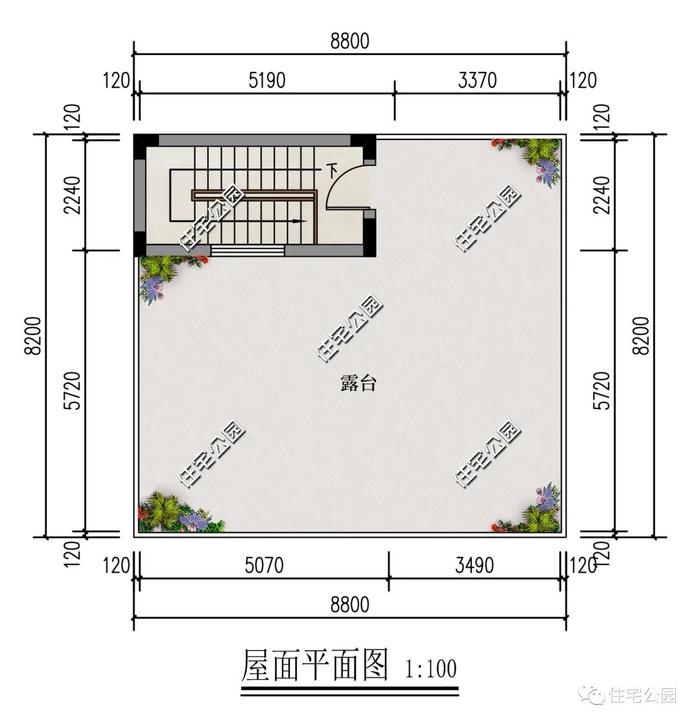 精选图库丨占地面积100平？10套精选户型送上，总有一款适合你