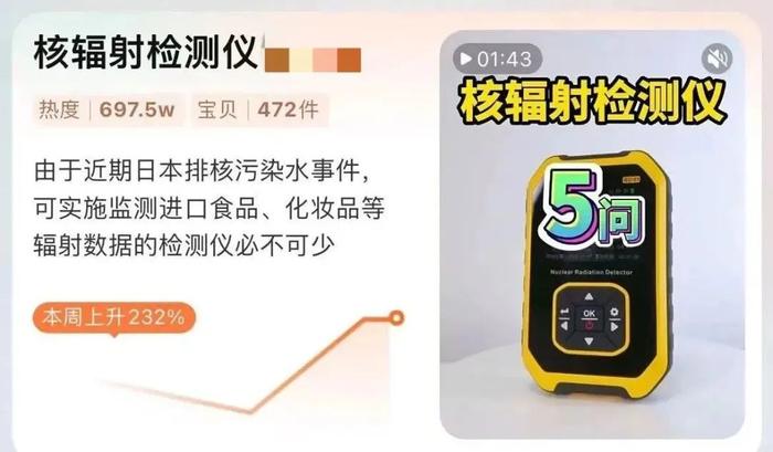 “月售1万多台”，核辐射检测仪热卖！真的有用吗？