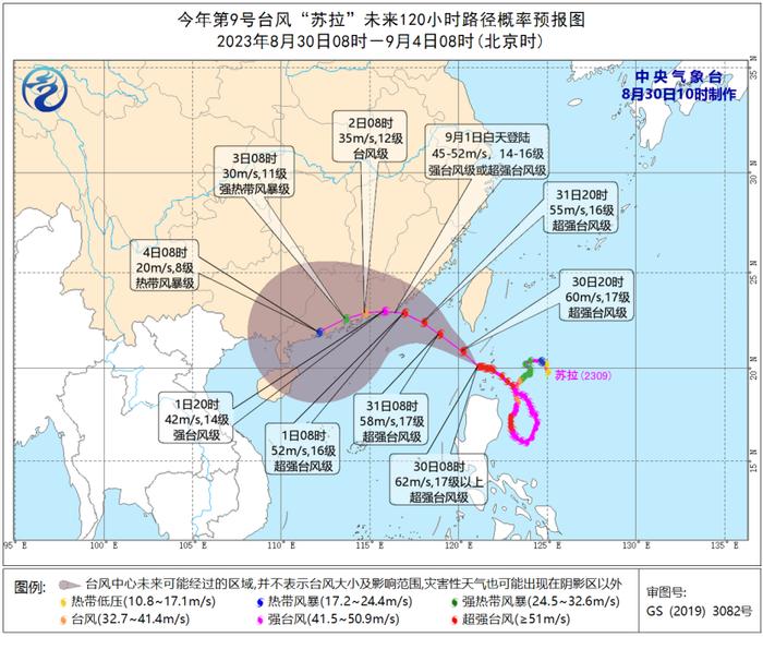 17级以上！“苏拉”重回超强台风！后天或将登陆此地！海南的天气是……