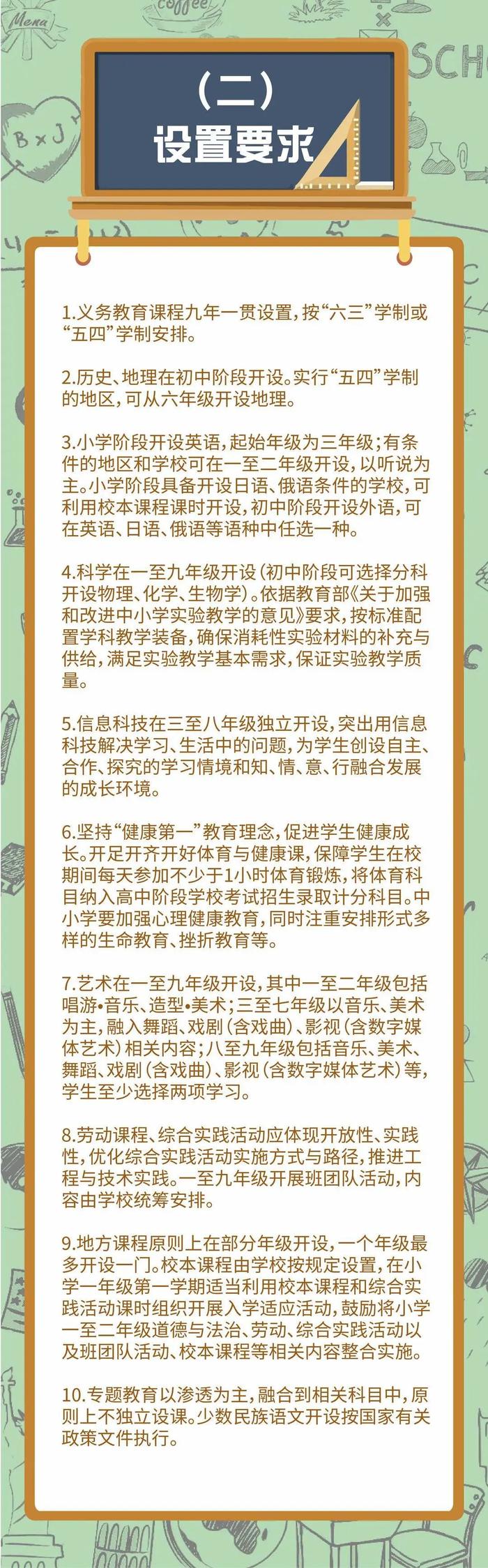 义务教育课程怎么安排？ 辽宁方案来了