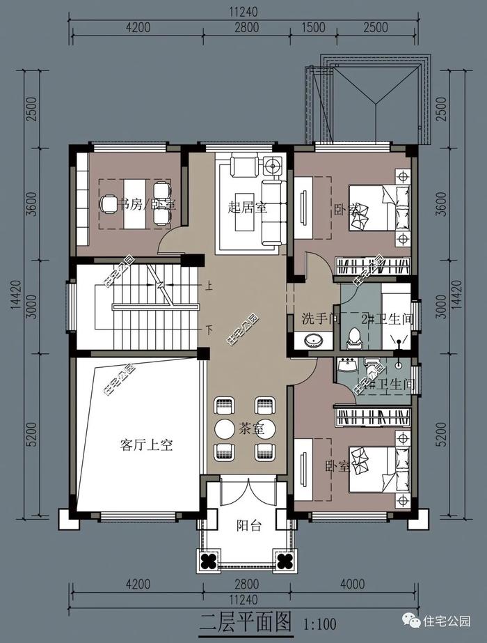 10套3层及以上的豪华别墅户型，适合家中人口较多的朋友修建丨全套图纸总辑七（677~765）