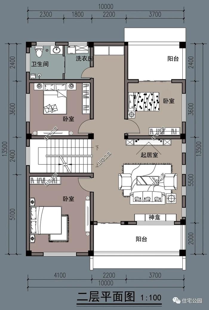 10套3层及以上的豪华别墅户型，适合家中人口较多的朋友修建丨全套图纸总辑七（677~765）