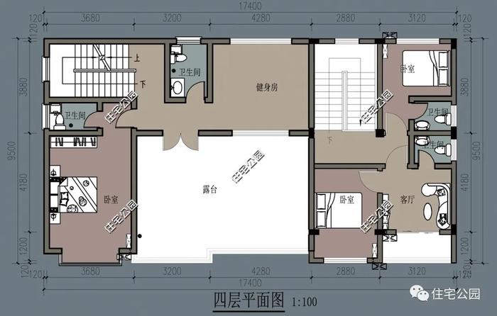 10套3层及以上的豪华别墅户型，适合家中人口较多的朋友修建丨全套图纸总辑七（677~765）