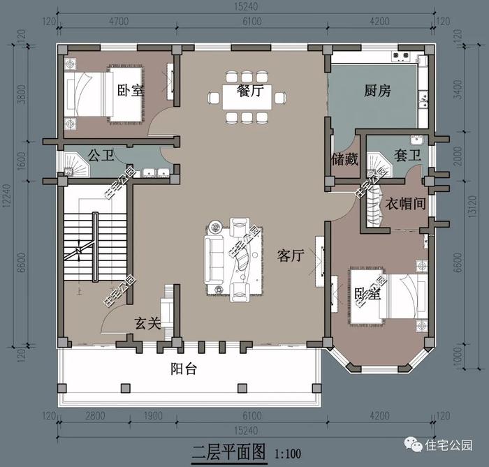 10套3层及以上的豪华别墅户型，适合家中人口较多的朋友修建丨全套图纸总辑七（677~765）