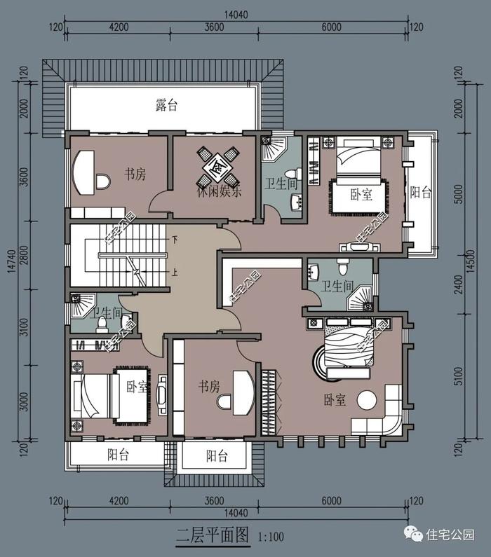 10套3层及以上的豪华别墅户型，适合家中人口较多的朋友修建丨全套图纸总辑七（677~765）