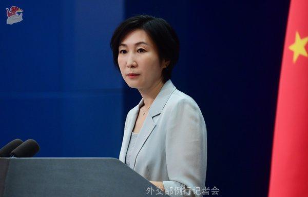 毛宁 资料图 图源:外交部网站