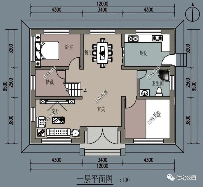 10套二层别墅户型推荐，农村房子就该这么建（460~543）