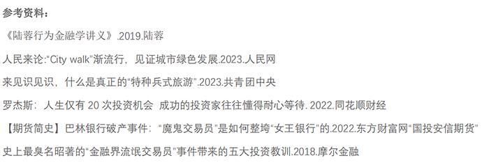 认识你自己·投资行为认知进阶系列 | 环球旅行投资家之Citywalk和特种兵式旅游