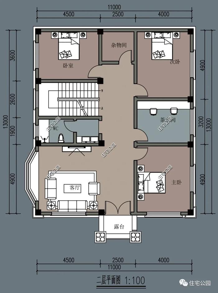 10套三层及以上的农村自建房必备户型，下半年建房不愁了（766~1011）