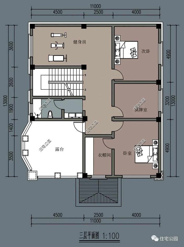 10套三层及以上的农村自建房必备户型，下半年建房不愁了（766~1011）