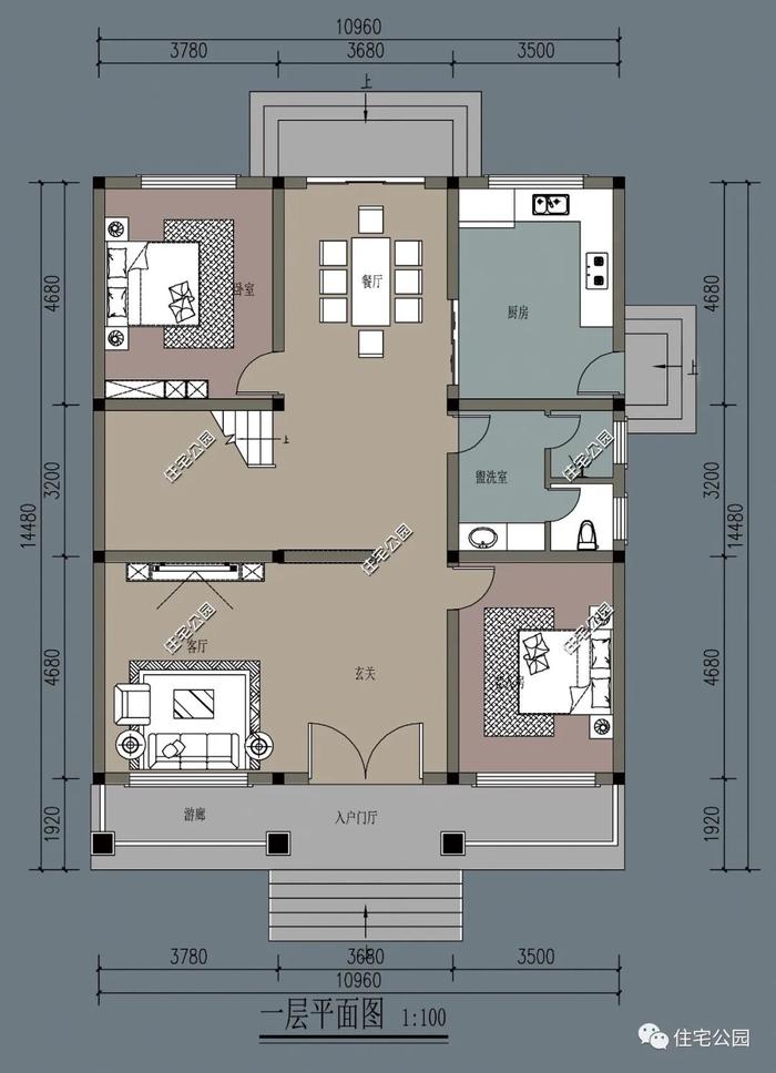 10套三层及以上的农村自建房必备户型，下半年建房不愁了（766~1011）