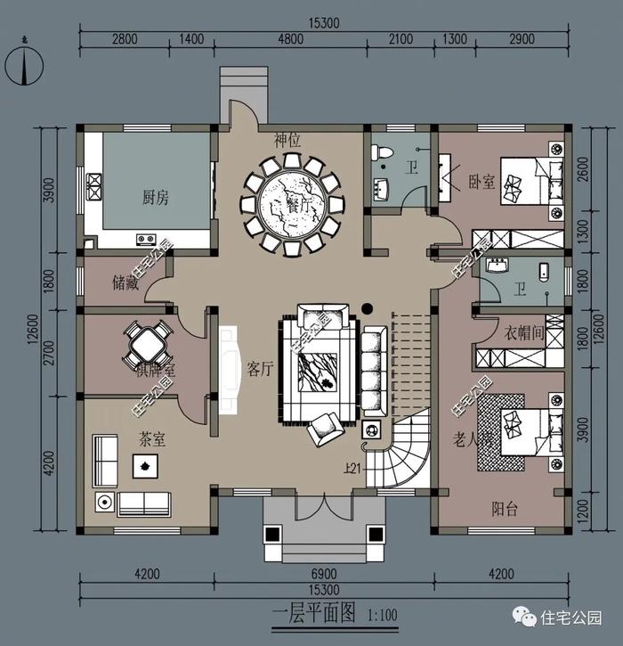 10套三层及以上的农村自建房必备户型，下半年建房不愁了（766~1011）