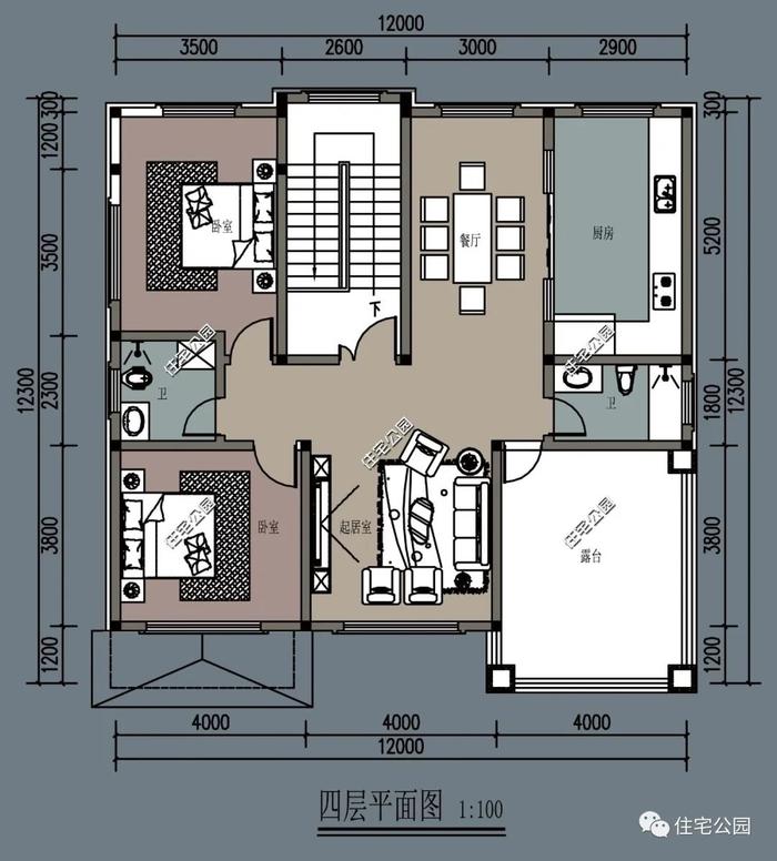 10套三层及以上的农村自建房必备户型，下半年建房不愁了（766~1011）