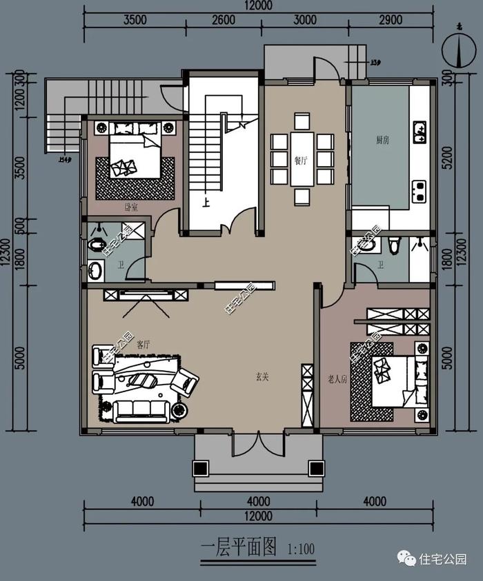 10套三层及以上的农村自建房必备户型，下半年建房不愁了（766~1011）