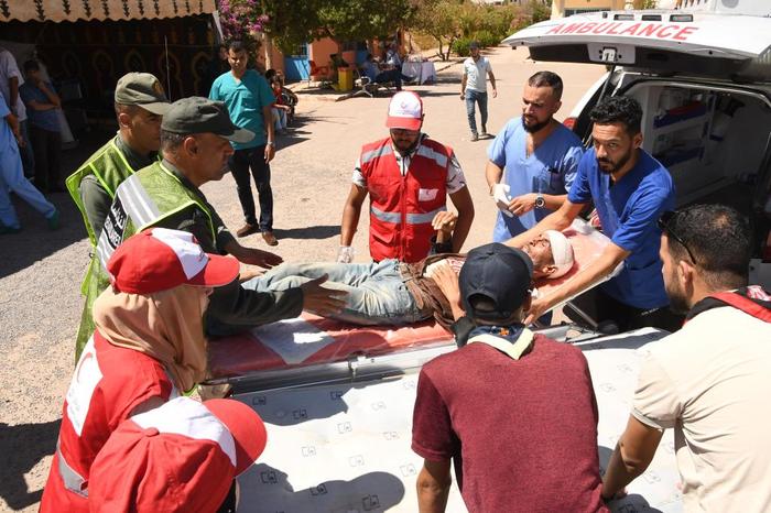 新华社记者探访摩洛哥震中附近小镇 卫星图显示损毁严重