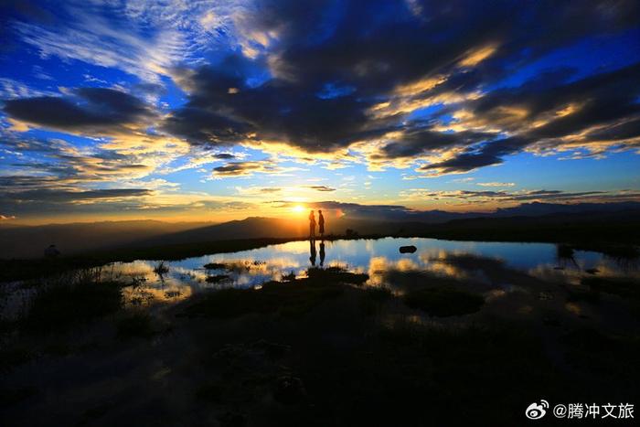 云南腾冲打鹰山：邂逅夕阳与属于你的浪漫