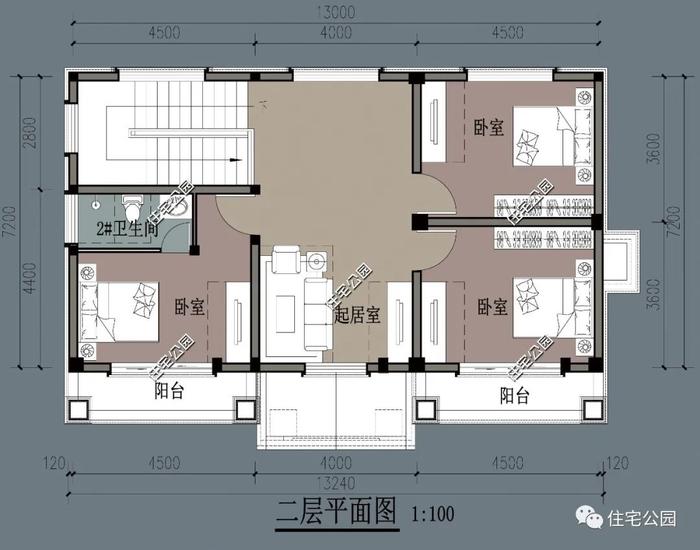 10套二层农村别墅户型，要多实用有多实用，强烈建议收藏（646~748）