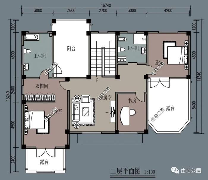 10套二层农村别墅户型，要多实用有多实用，强烈建议收藏（646~748）