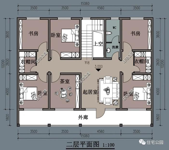 10套二层农村别墅户型，要多实用有多实用，强烈建议收藏（646~748）