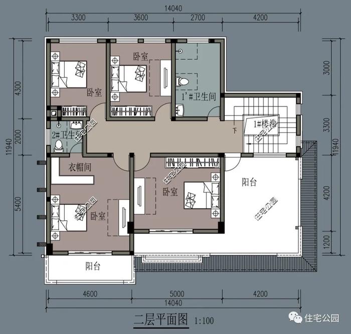 10套二层农村别墅户型，要多实用有多实用，强烈建议收藏（646~748）