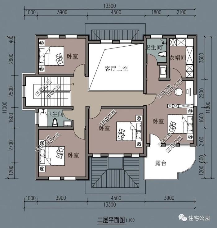 10套二层农村别墅户型，要多实用有多实用，强烈建议收藏（646~748）