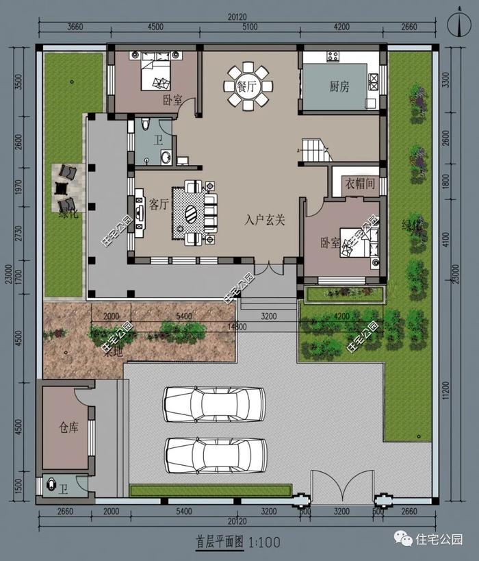 10套二层农村别墅户型，要多实用有多实用，强烈建议收藏（646~748）