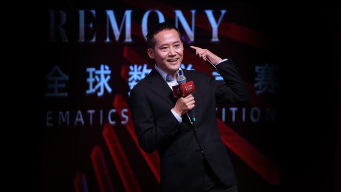 达摩院院长张建锋在颁奖典礼现场