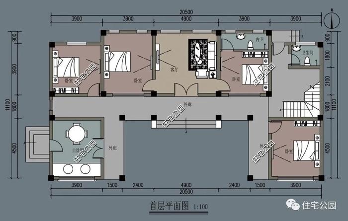 10套二层农村自建房户型推荐，不仅外观漂亮，布局还很实用（756~823）