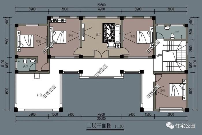 10套二层农村自建房户型推荐，不仅外观漂亮，布局还很实用（756~823）