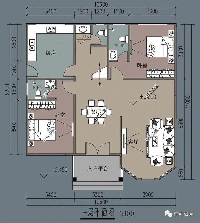 10套二层农村自建房户型推荐，不仅外观漂亮，布局还很实用（756~823）