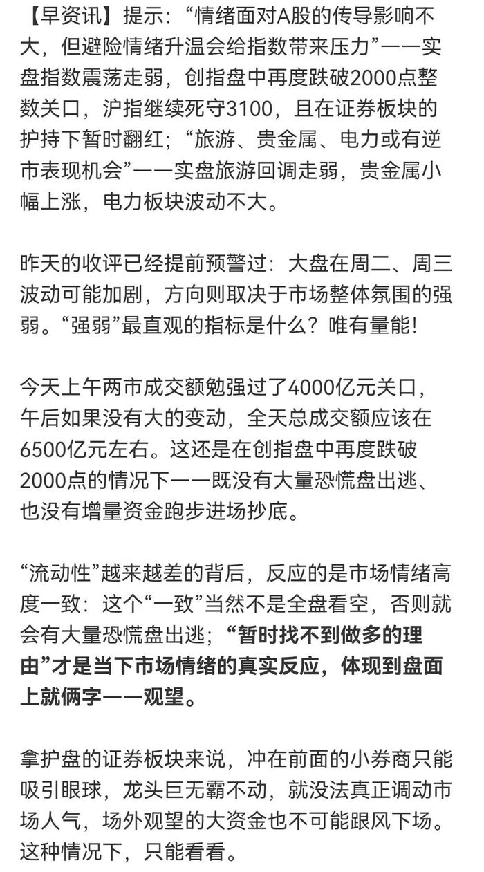 观点丨即将变盘，准备好“米”！什么指标可以作为“操作依据”？