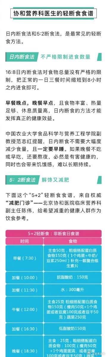 进食时间控制在这8小时更减肥