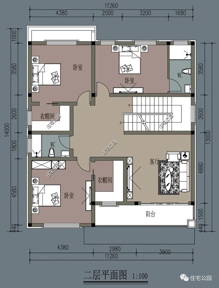 10套二层农村自建房户型推荐，不仅外观漂亮，布局还很实用（756~823）