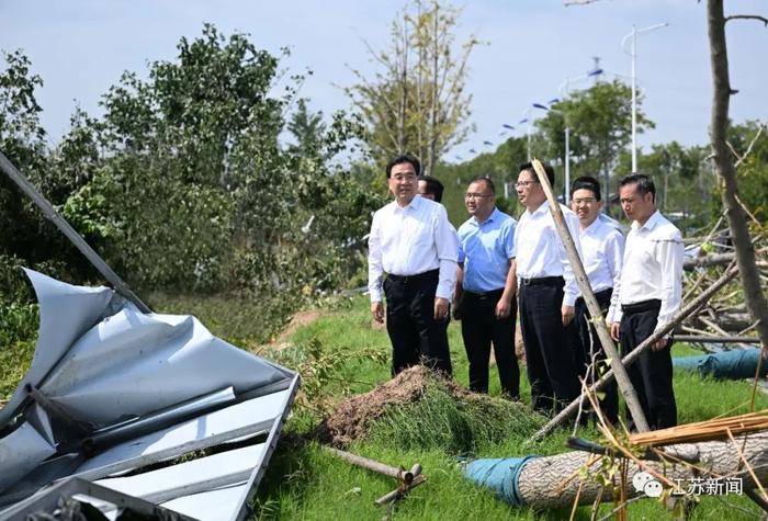 信长星在宿迁盐城看望慰问受灾群众时强调 妥善安排受灾群众生产生活 用心用情做好灾后恢复各项工作