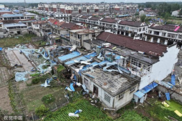 江苏龙卷风极端天气致10死，专家：属于比较罕见的龙卷风事件