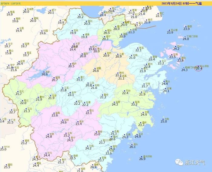 冲上30℃！浙江明起气温大幅回升，冷空气已在候场