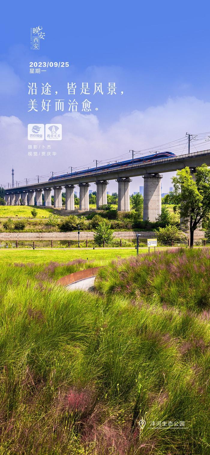 晚安·西安丨沿途，皆是风景，美好而治愈