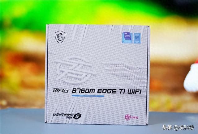 内存提速25%！微星MPG B760M EDGE TI WIFI刀锋主板图赏