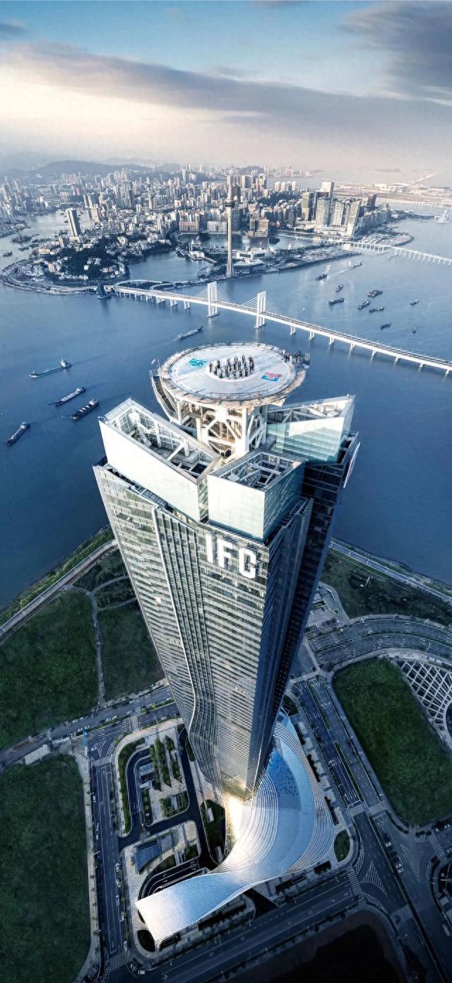 珠海横琴国际金融中心(IFC)实景图