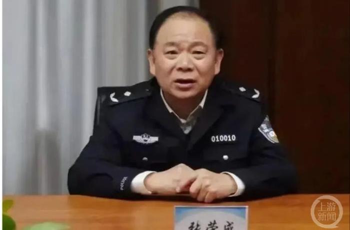 武汉市公安局原副局长张荣成被查。 受访者供图
